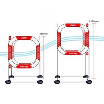 드론 항공기 무인 골대 장애물 카메라 훈련 대회, 780mm매직큐브갠트리+베이스