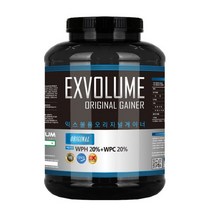 드림스토리 익스볼륨 오리지널 웨이 게이너 WPH 프로틴 단백질 헬스 WPC 근육 보충제 다이어트 쉐이크 2.27kg 1+1, 1통, 4kg