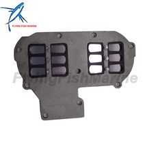 Parsun hdx makara 2 스트로크 t20 t25 t30a 선외기 모터 용 T20-06000100 흡기 리드 밸브 assy, 한개옵션0
