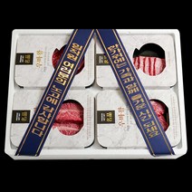 우마왕 한우 1등급 선물세트 구이용 모듬 감동두배 리본메세지, 800g, 다복VIP세트(등심+갈비살+채끝+부채), 1세트, 800g