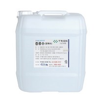지게차증류수, 1개, 18.75L