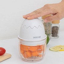 키친아트 무선 미니 자동 마늘 야채 채소 다지기 차퍼
