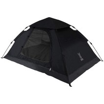 DOD T2-629 방수 니모텐트 2인용 초경량 사계절 백패킹 경량 1인용 미니 휴대용 등산 피크닉 캠핑, 블랙