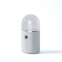 얼굴스팀기 페이스스티머 피부스티머 안개 분무기 디퓨저 충전식 안개 스프레이 분무기 악기, 하얀색