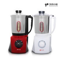 키친아트 스테인레스 대용량 후드 믹서기 KAH-MST30 3.6L 초강력파워모터 얼음 빙수 육류 분쇄 쥬스 이유식 간식 해독주스 만들기 레드 화이트 색상