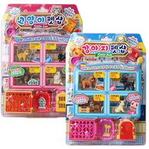 펫샵놀이 택1 강아지 고양이 소꿉놀이 펫샵장난감 강아지펫샵-72394EA-72394EA, 고양이펫샵