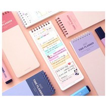 대학생먼슬리플래너 3P 24시간 스케줄러 다이어리 _ 39329EA, 비더쇼퍼BTS 쿠팡 03실키레드