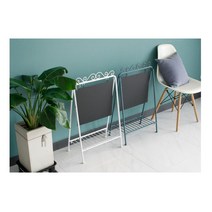 카페 호프집 빵집 인테리어 메뉴칠판 사무실 식당 입간판 빈티지 레스토랑 메모판, 화이트(ks8839)