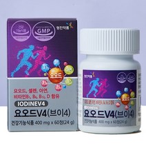 갑상선 요오드 영양제, 2통, 120정