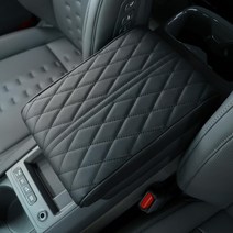 갓카 르노 QM6 콘솔 쿠션 차량 팔걸이 팔쿠션 악세사리 튜닝용품, 블랙, 1개