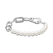 925 스털링 실버 겨울 Stil Mich Serie Armband Runde verliegelung Kette Frauen Mode Schmuck Geschenk, 05 20, 02 MB006