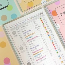 건망증GMZ 더메모 초등생활 플래너 _ 초등노트 스터디플래너 용돈기입장 독서록 체험학습장, 소프트그레이