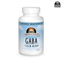 소스내츄럴 Source Natural GABA 750mg 180 캡슐, 180캡슐