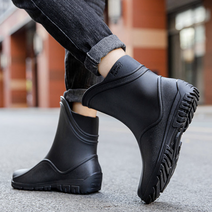 남성 주말농장 비오는날 낚시 배달 발목장화 반장화