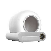 스마트 자동 고양이화장실 초대형 향균 탈취, 완전 자동 기본 자동 고양이 화장실 (앱 X)