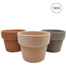 더그린가든센터 이태리 토분/캐시팟 페르페토 13cm, 화이트
