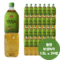 동원 보성녹차 1.5L x24병2박스 차음료수