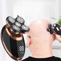 헤드 면도기 충전용 두피 헤어 머리 미용 스님 삭발기, 리튬 배터리 모델-풀 세트