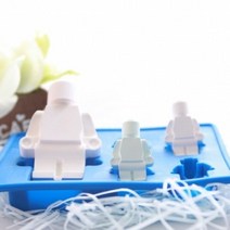 캔들이케아 5구 실리콘 레고 인형 비누석고몰드