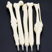 뼈다귀 해골 볼펜 디자인 팬시 판촉용 문구 사무용품 필기도구 필수품 입학 사무용 준비물