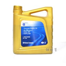 쉐보레 순정품 더뉴 말리부 엔진오일 3.8L DEXOS1 Gen3 5W30 P93747741, 1개, 더뉴말리부 엔진오일 93747741