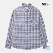 [니] [NII] 공용 멀티체크 간절기셔츠_NNUNLWF7301