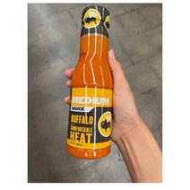 Buffalo Medium Sauce 버팔로 컴포터블 히트 미디엄 소스 12oz(355ml) 3팩, 3개, 355ml