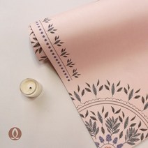 아사나 HUE 스티키 홈트 요가매트, 피오니 피치(PEONY PEACH)