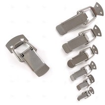 다용도 스텐 매미 고리 잠금 장치 철물 고정 클램프 버클 수화물 상자 배달통 자ㅔ작 수리 교체 부속 부자재 걸고리 잠금쇠 74mm