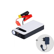 에크스씨샵 차량용 점프스타터 보조배터리 한국형 플러그 12V 20000mA 응급손전등 자동차 점프스타터 패키지, 표준버전