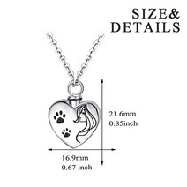 기독교 33 가지 스타일 크리에이티브 화장 주얼리 크리스탈 트리 항아리 목걸이 유골 여자용 선물, 12 NL12555SV