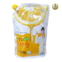 라이브잇 꽃샘 별난 유자즙, 1kg, 4개