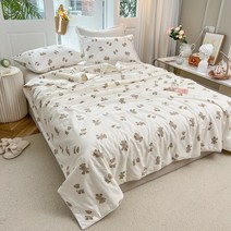 워싱 후레쉬 플라워 여름 이불 150*200cm 200*230cm