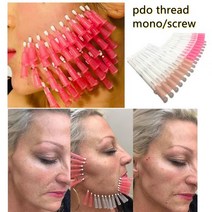 핫 CE 20 매 PDO PCL PLLA 27G38mm 스레드 모노 스크류 얼굴 눈썹 피부 타이트닝 입술 스레드, CHINA_Nose Blunt 19g38mm | 50p
