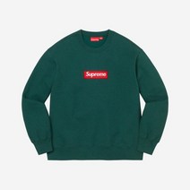 슈프림 박스로고 크루넥 다크 파인 - 22FW Supreme Box Logo Crewneck Dark Pine 22FW205986