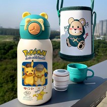 피카츄 보온병 대용량 텀블러 모스 트윈 써모스 보관 보온병 프린세스 일본보온병 파운더리 클래식, A