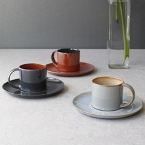 바보사랑 아니타 에스프레소잔 잔소서 3color.체리하우스, (에스프레소잔소서)레드브라운