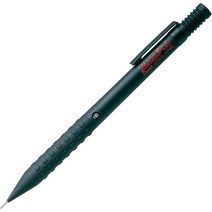 펜텔 스매쉬 샤프 0.5mm Q1005 낱개 / 듀얼 그립 / 매트한 바디 / 심경도 표시창 / 저중심 설계 / 제도용 슬리브 / 견고한 클립, 블랙