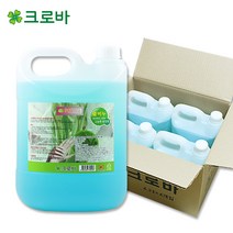 크로바 퓨톨 물비누 거품비누 4L 핸드워시 손세정제 리필, 물비누 4L, 4개