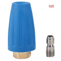 고압스팀세차기 무선 청소 셀프 자동차 영업용 3000PSI-고압 세척기 터보 노즐 1/4 "빠른 연결 자동, 035, 035