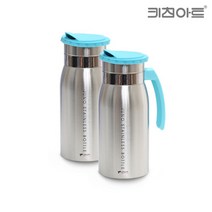 키친아트 주노 스텐레스 물병 2종b 1.3L*2ea, 1300ml