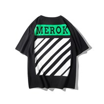 여름 남자빅사이즈 남색 남자 반팔 티셔츠