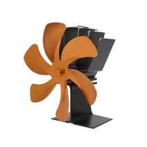 알파카 무동력 에코팬 겨울 캠핑 히터 서큘레이터 파세코 모든 난로 사용가능, 무동력 에코팬(골드)