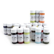 가죽공예 - 기리메 엣지코트 (무광-국산) 용량40ml 안전확인대상생활화학제품 환경부 승인, 그레이 384