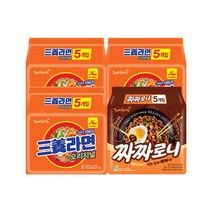 삼양삼양 삼양라면 + 짜짜로니 15개+5개, 단품