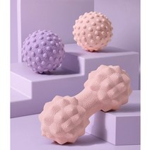 장요근마사지 근막이완 땅콩볼 라크로스볼 돌기마사지, 더블, 블루, 1개