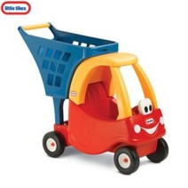 리틀타익스 리틀 프린세스 코지쿠페 쇼핑카트 걸음마보조기, 레드