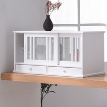 우드진열장 쇼케이스 베이커리 그릇 디저트 원목 찬장, G.단층흰색3문+삼문