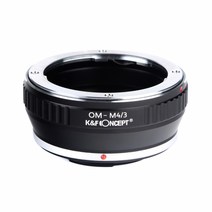 K&F OM-M4/3 Olympus OM 렌즈를 마이크로포서드 (M4/3) 마운트 카메라에 사용하는 렌즈변환어댑터