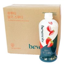 세미 후루티 딸기 스무디 1.8kg X 6개(1BOX), 6개, 1개